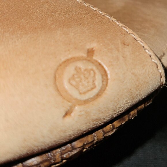 Born Leather Wedge Sandals ~ Ladies size 10 US - Picture 3 of 7